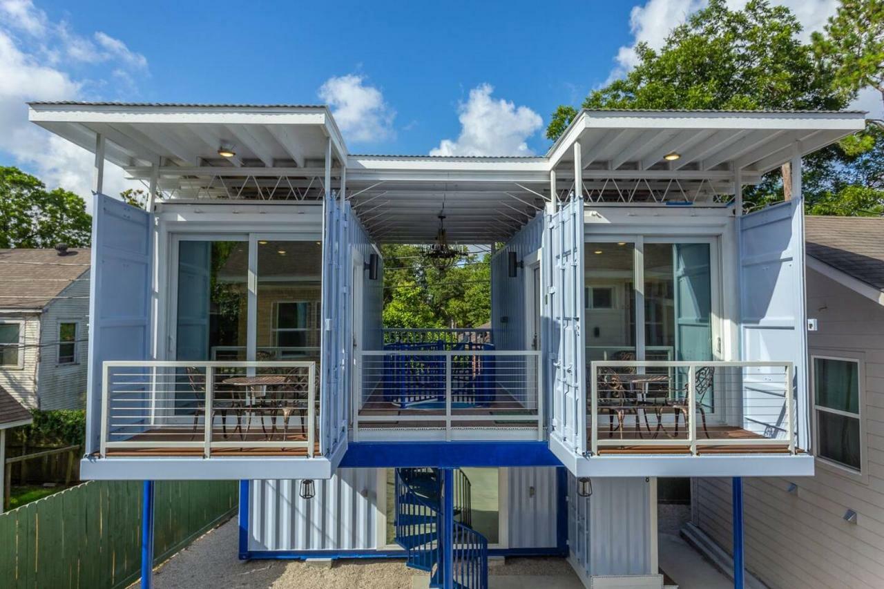 East Downtown Micro-Luxe Container Living Pod #9 Apartment Houston Exterior foto